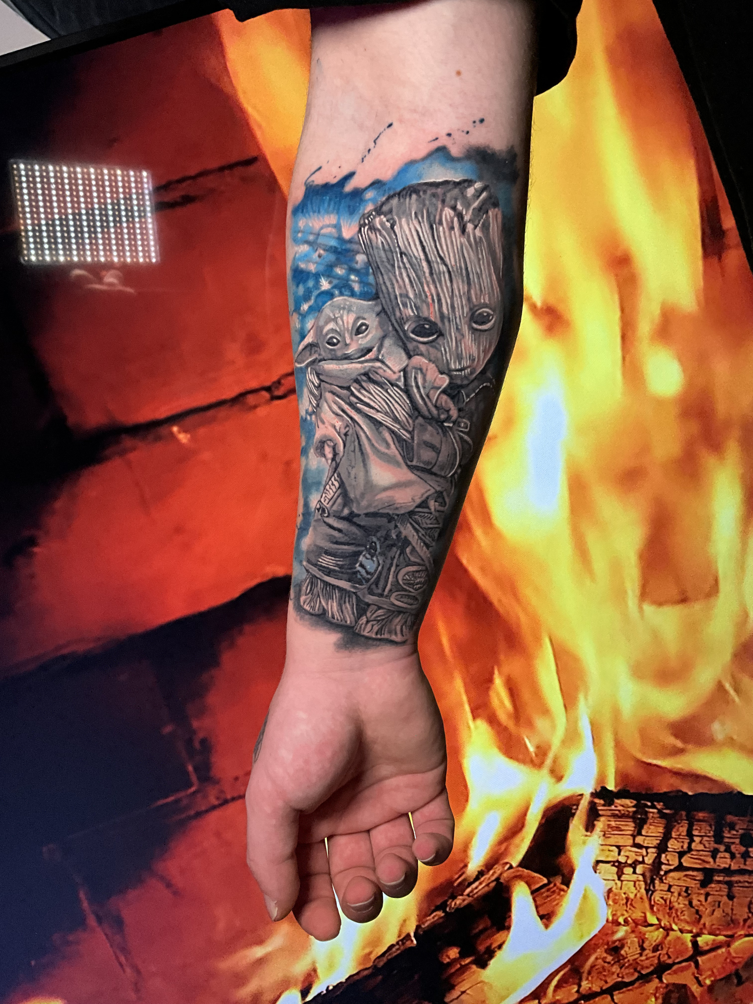 Pentagram tattoo design